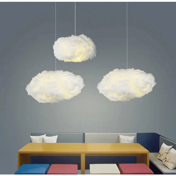 CloudAura LED Ceiling Lamp | Soft Cloud Light for Bedroom & Home Décor