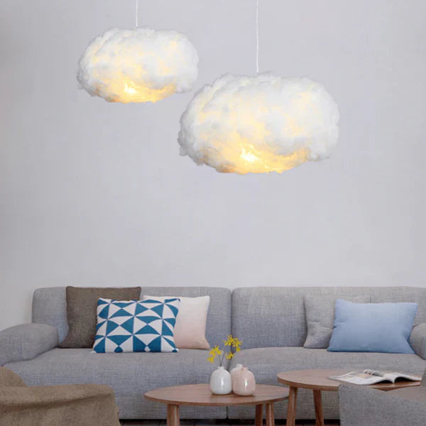CloudAura LED Ceiling Lamp | Soft Cloud Light for Bedroom & Home Décor