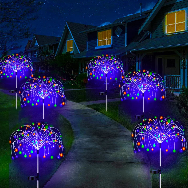 Solar Starburst Garden Lights