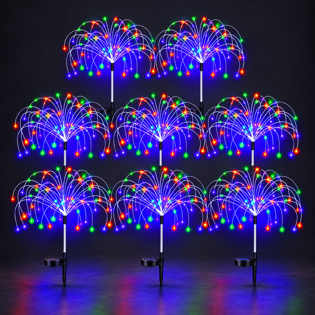 Solar Starburst Garden Lights