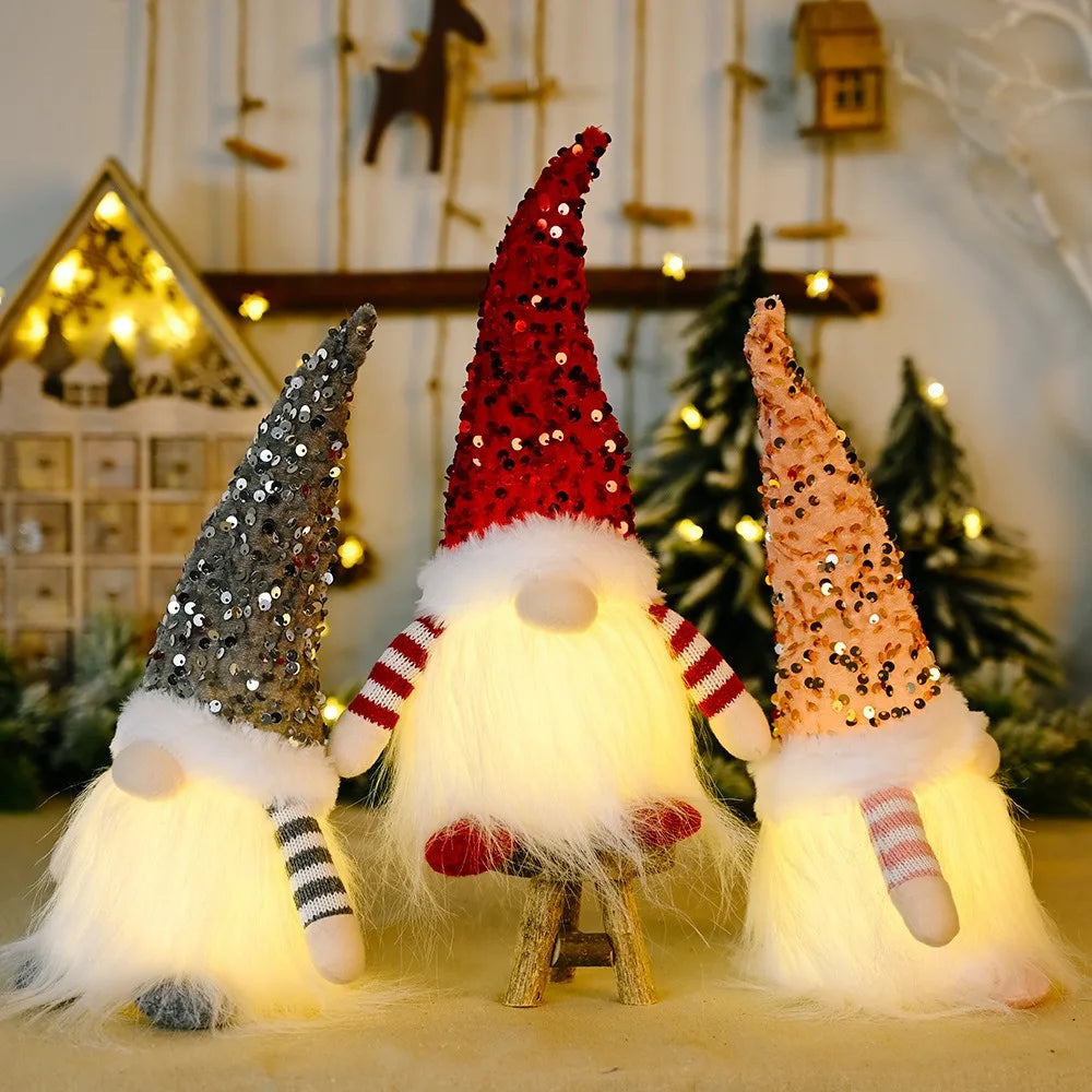 Glowing Christmas Gnome