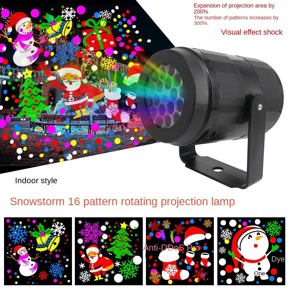 Snowflake Pattern Projector