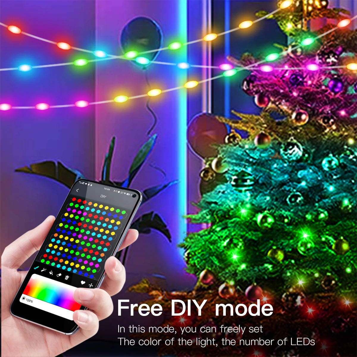 RGBIC Music Fairy Lights