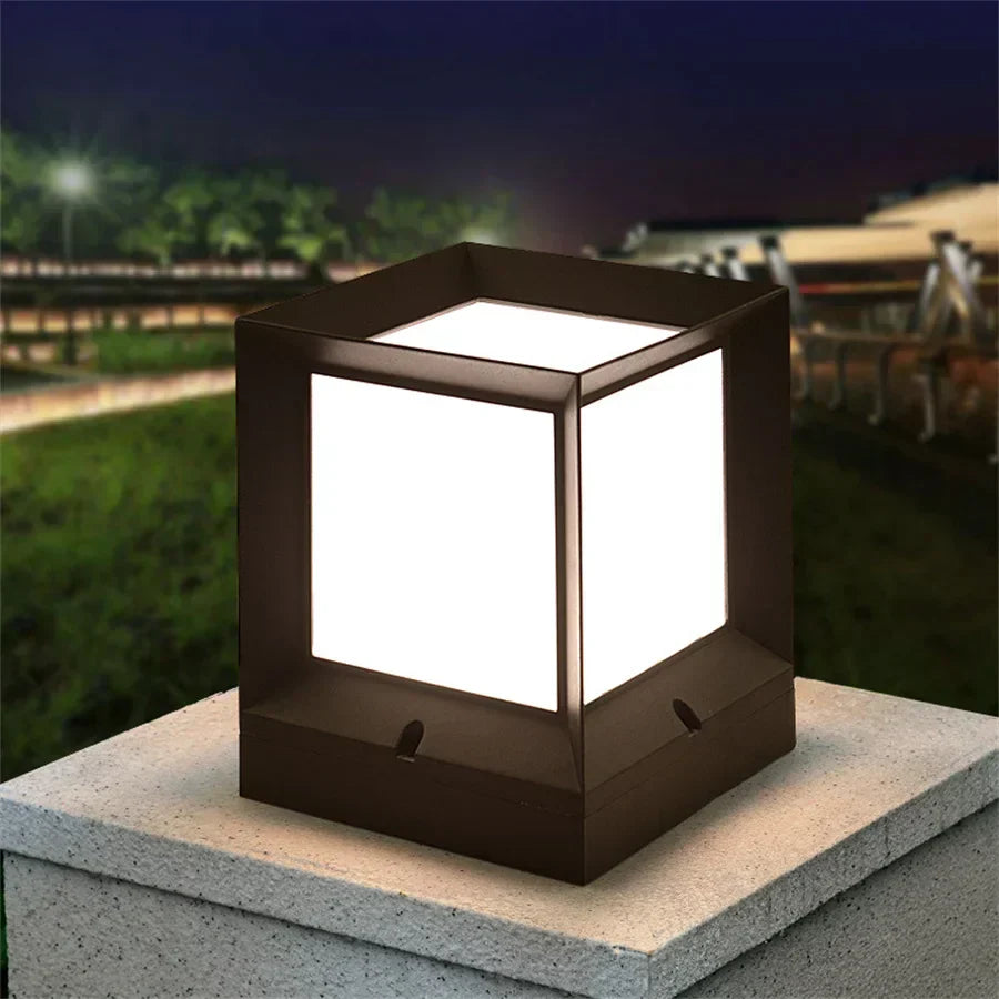 LumiGate Outdoor Standing Lamp | Modern LED Gate & Driveway Light