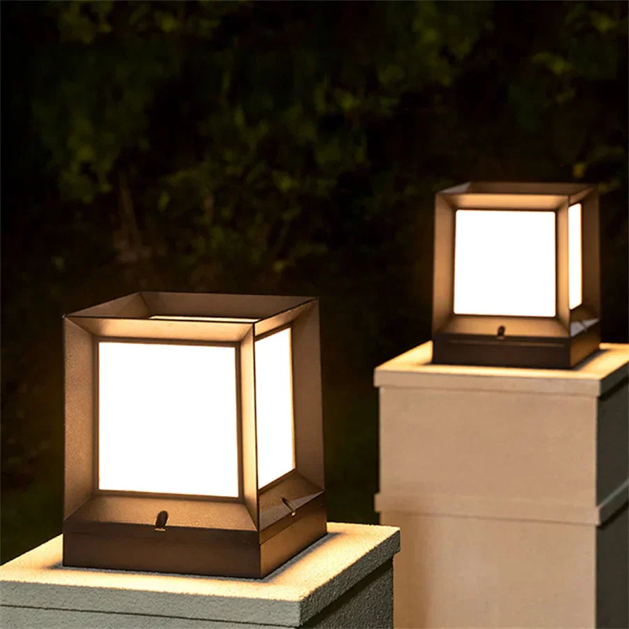 LumiGate Outdoor Standing Lamp | Modern LED Gate & Driveway Light