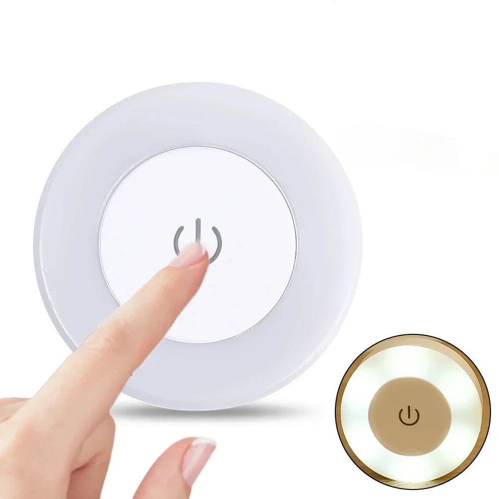 USB Rechargeable LED Night Light – Portable Lamp for Bedroom & Living Room Decor