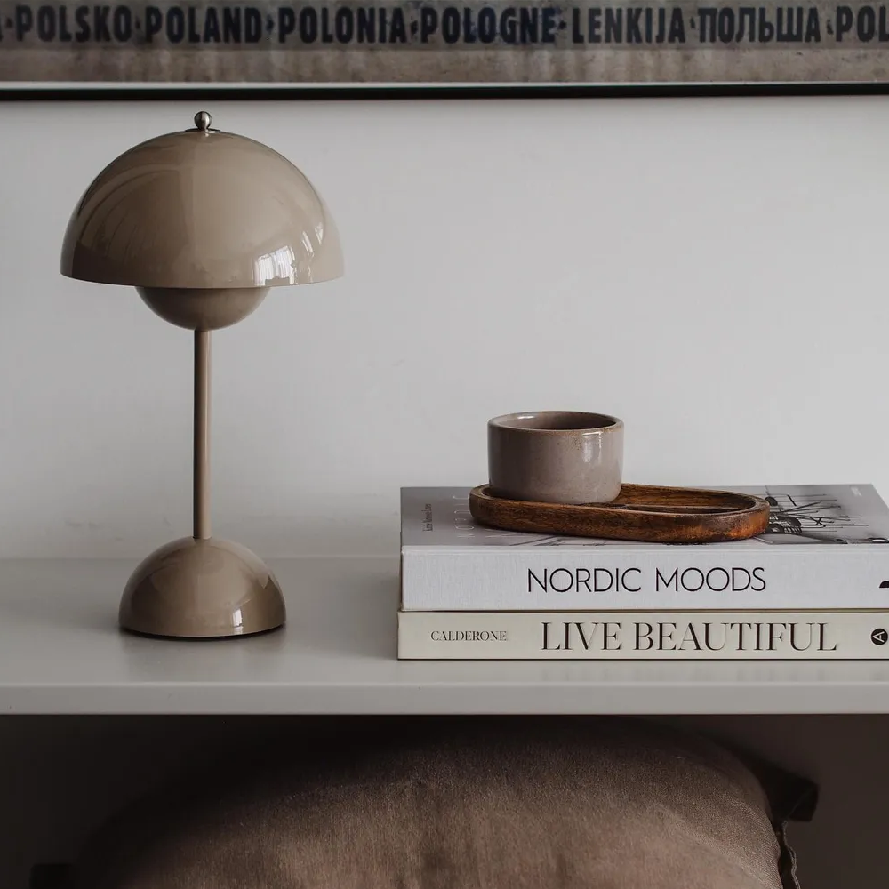 AuraNova LED Table Lamp | Dimmable Wireless Designer Lamp