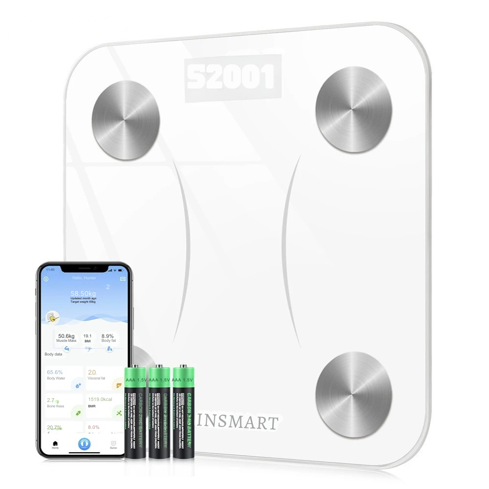 Smart Body Composition Scale with Bluetooth and WiFi