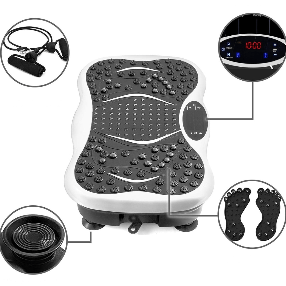 VibraCore Pro Vibration Plate with Multi-Safety Protection