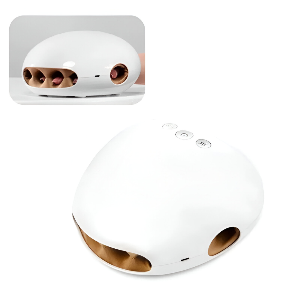 Electric Hand Massager with Heat Therapy and Compression