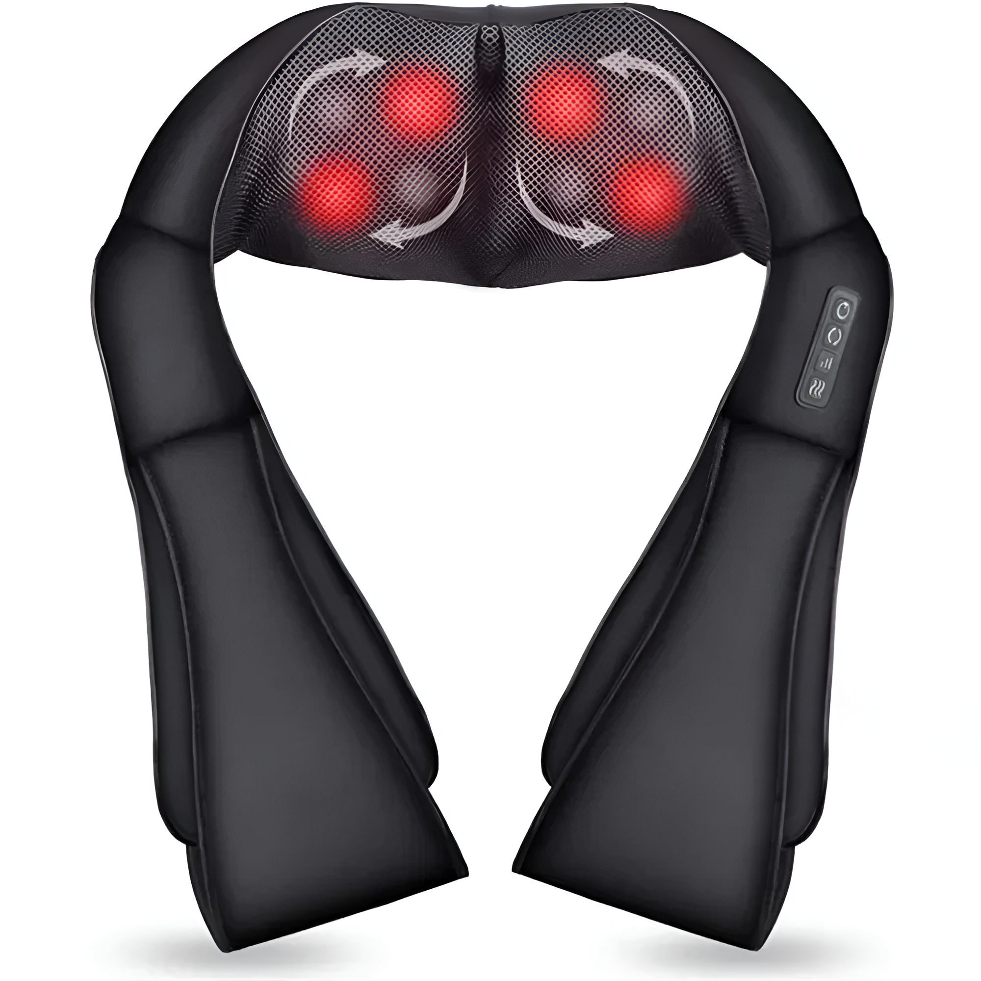Electric Shiatsu Neck and Shoulder Massager with Heat