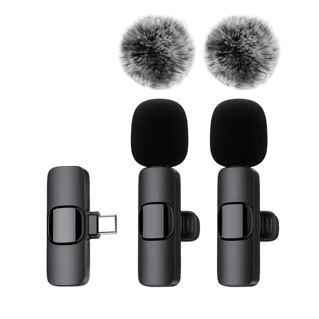 Wireless Lavalier Microphone with Noise Reduction for Clear Audio