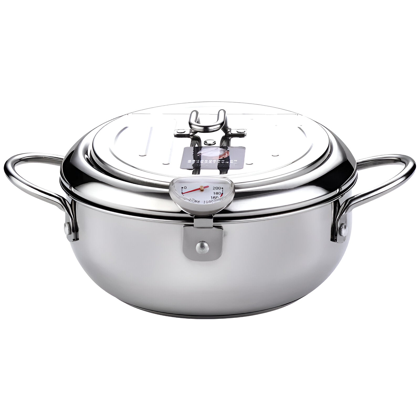 Deep Fryer Pot Heavy-Duty Non-Stick Kitchen Frying Pan