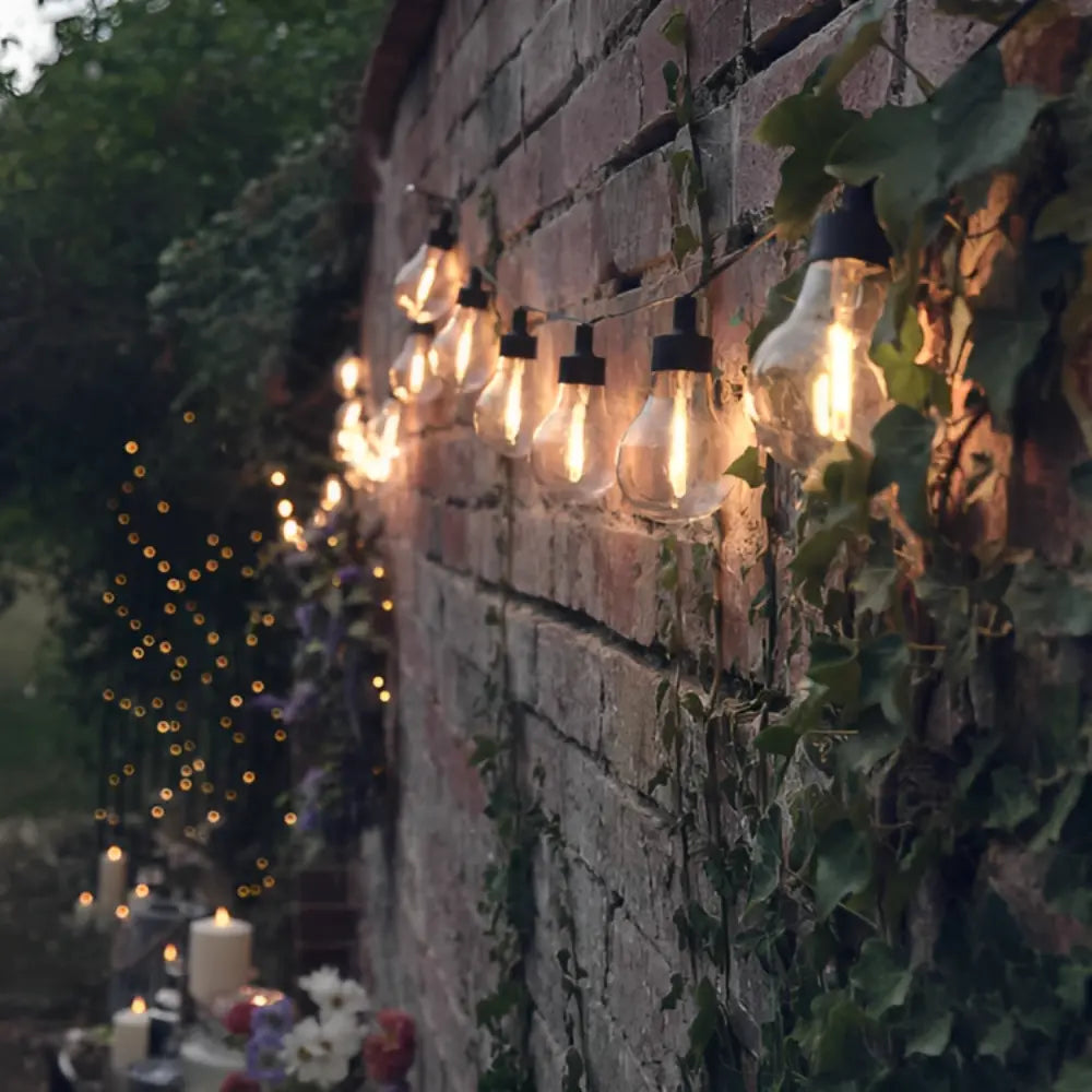 Solar Powered Fairy Lights – Outdoor LED String Lights