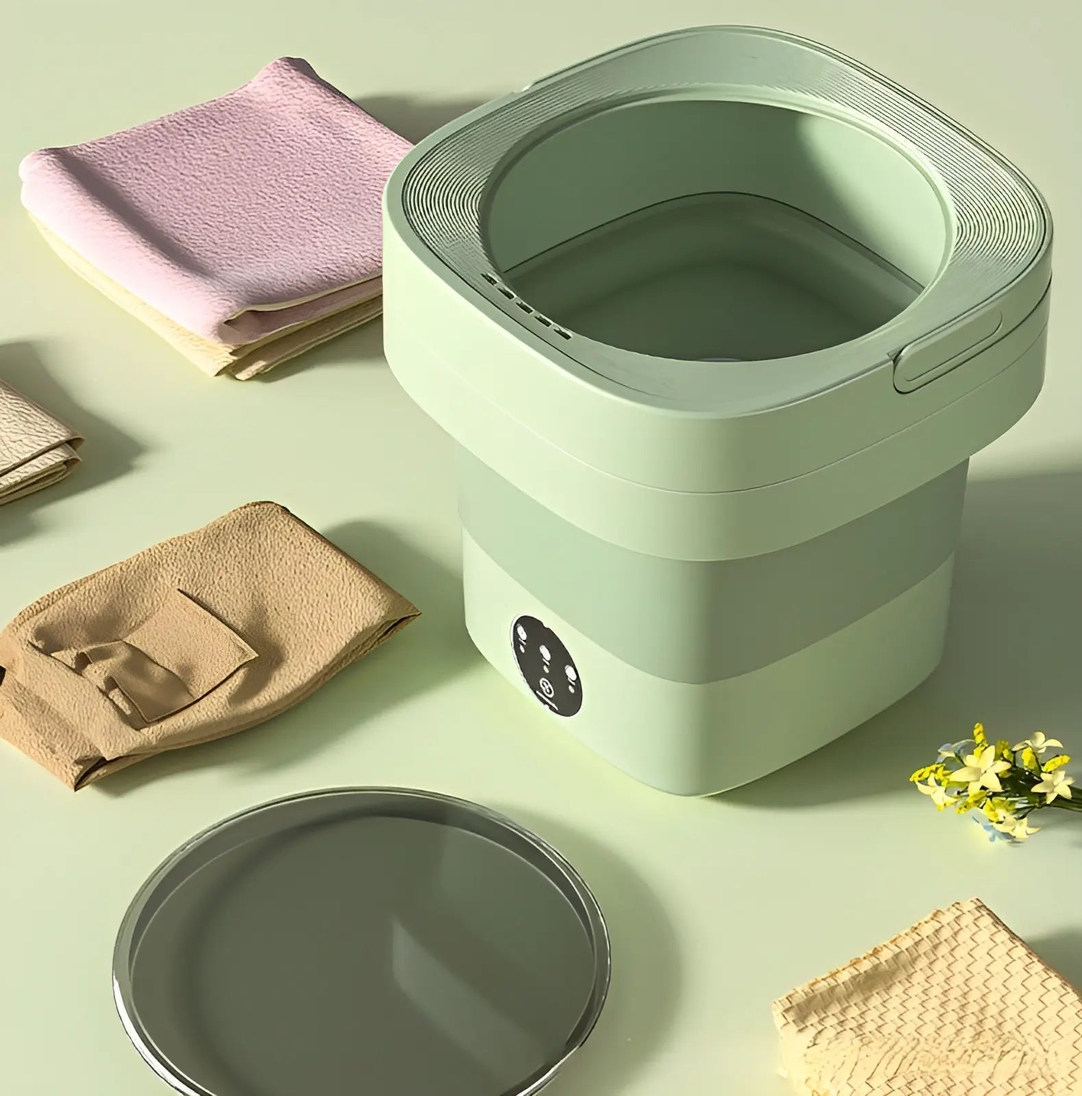 Pro Mini Washing Machine – Compact Portable Washer for Small Spaces