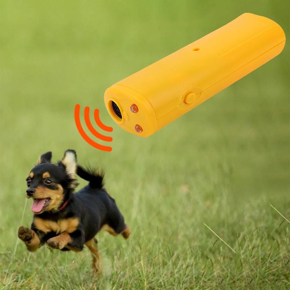 3 in 1 Dog Training Anti-Barking Device Safe