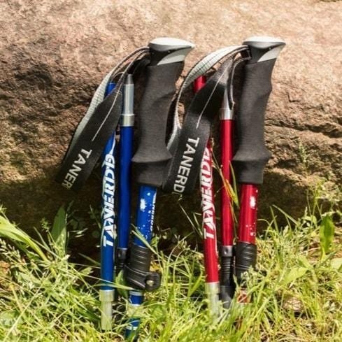 Adjustable Trekking Poles - Foldable Telescopic Pole - Gear Elevation