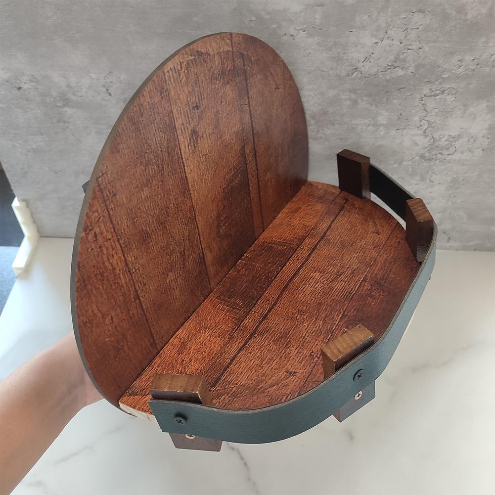 Bourbon Whiskey Barrel Shelf - Gear Elevation
