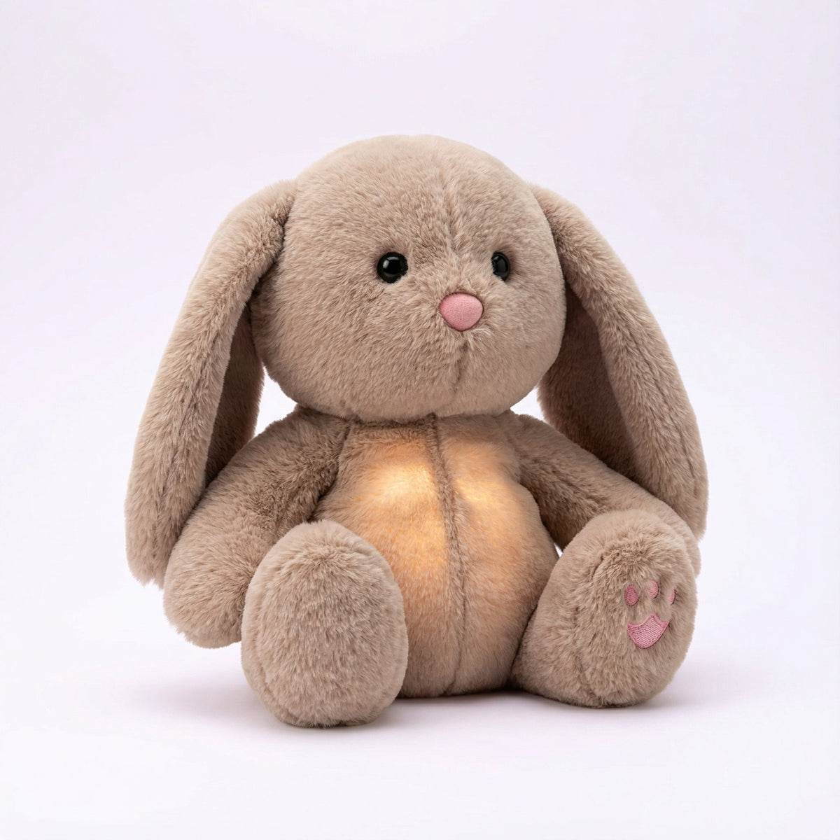 CalmiBear Breathing Plush Toy | Soft Cuddly Toy with Gentle Motion & Night Light