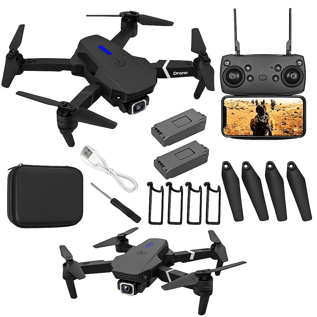 5G 4K Camera Drone with Pro Photography Kit