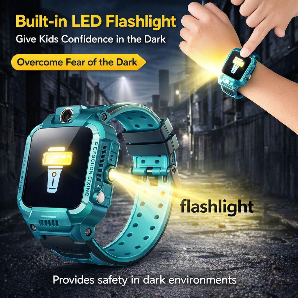 4G Kids Smart Watch GPS SOS Waterproof Phone