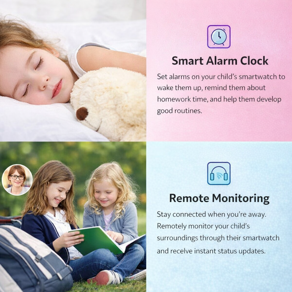 4G Kids Smart Watch GPS SOS Waterproof Phone