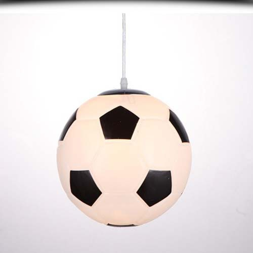 DreamBall LED Ceiling Light | Kids’ Football-Themed Glass Ceiling Lamp