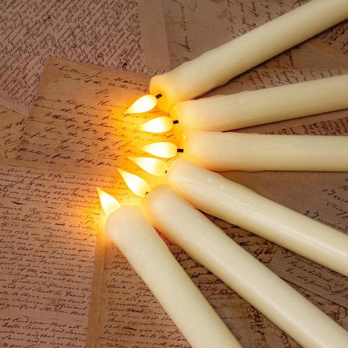 LED Elegant Candles - Set of 6 - TheOrivana