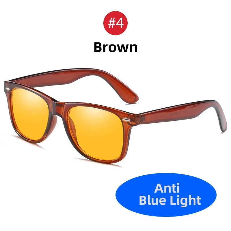 Blue Light Blocking Gaming Glasses for Eye Strain Relief