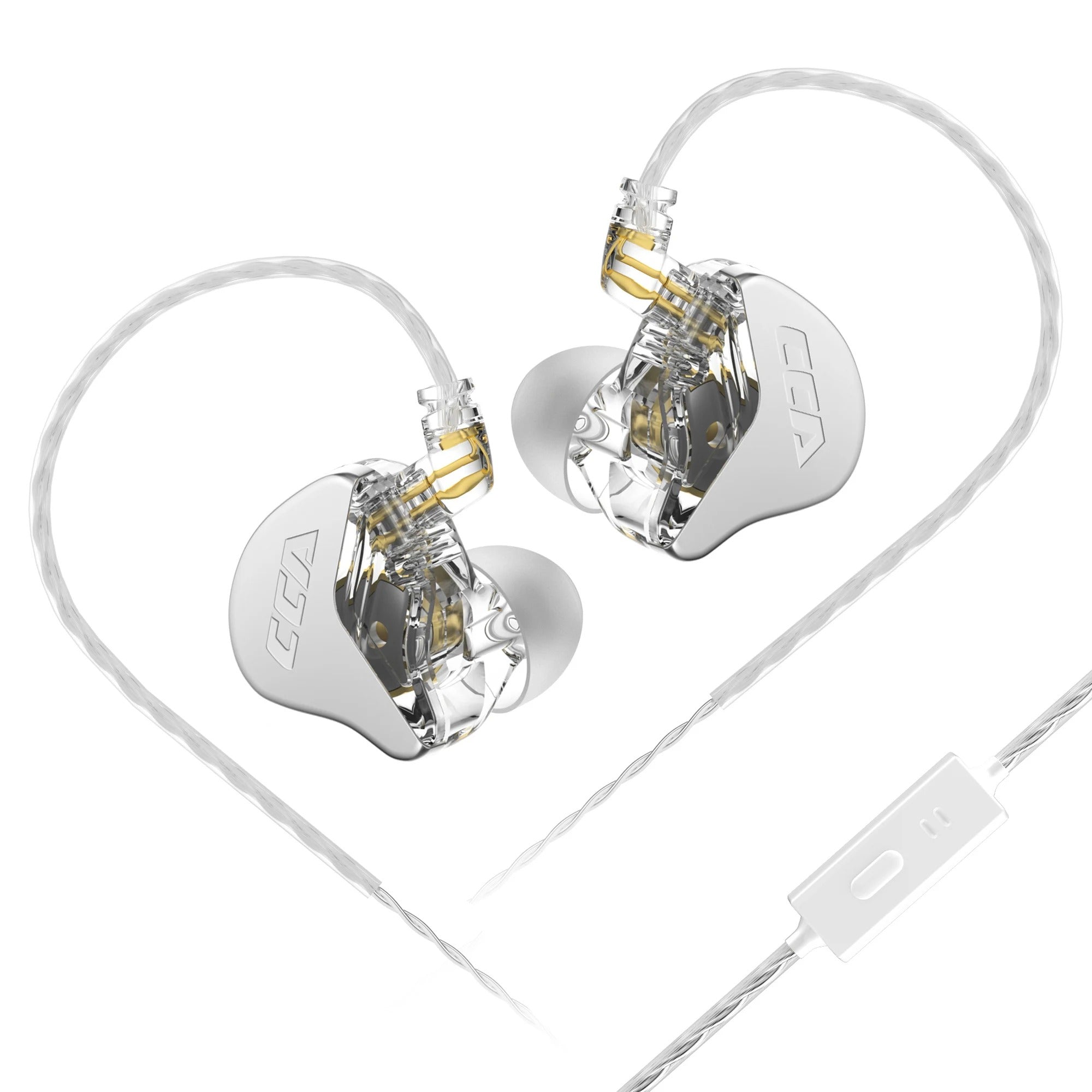 Wired In-Ear Monitor Earphones with Ultra-Thin Diaphragm & Deep Bass