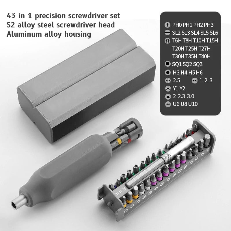 Precision Screwdriver Set – 46-in-1 Magnetic Repair Kit