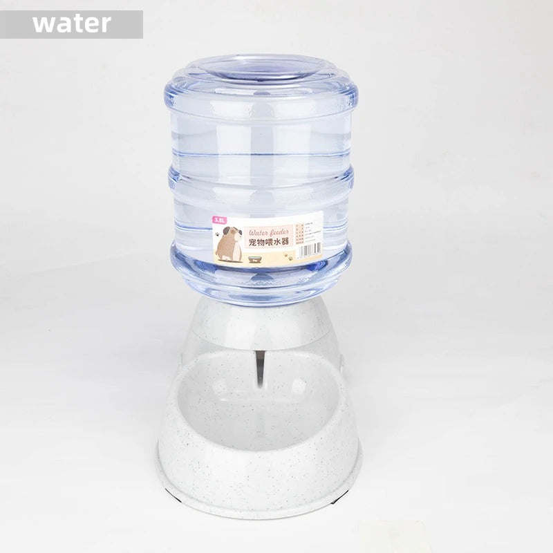 Large Capacity Pet Feeder & Water Dispenser for Cats and Dogs