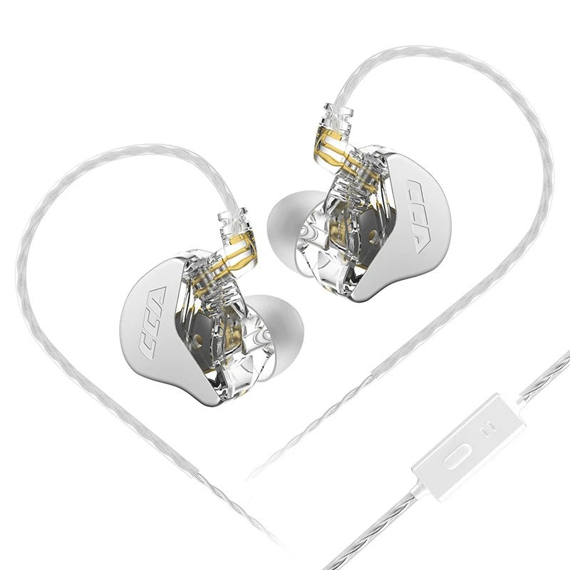 EMF Free Wired HiFi In-Ear Monitor Earphones with Noise Isolation & Deep Bass