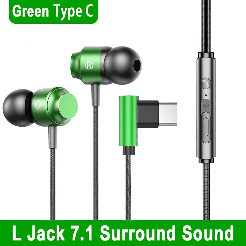 Jack Wired Gaming Headset – HiFi Surround Sound with Mic