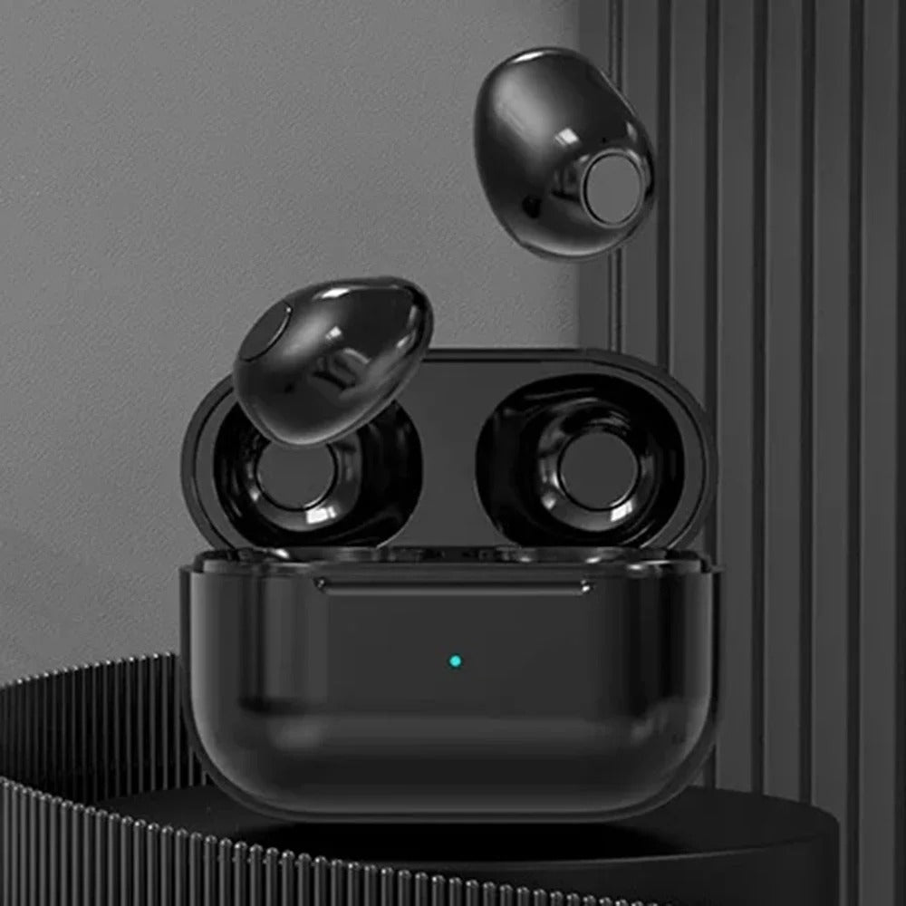 Mini Bluetooth Wireless Earbuds – Invisible In-Ear Earphones with Noise Reduction