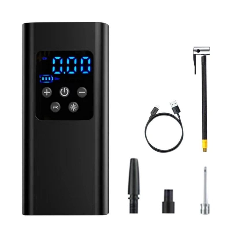 Portable Air Compressor – Fast Tire Inflator Pump