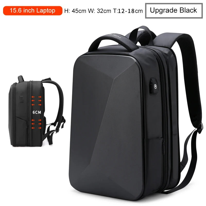 Anti-Theft Laptop Backpack – Waterproof Travel & Work Bag with USB Charging Port