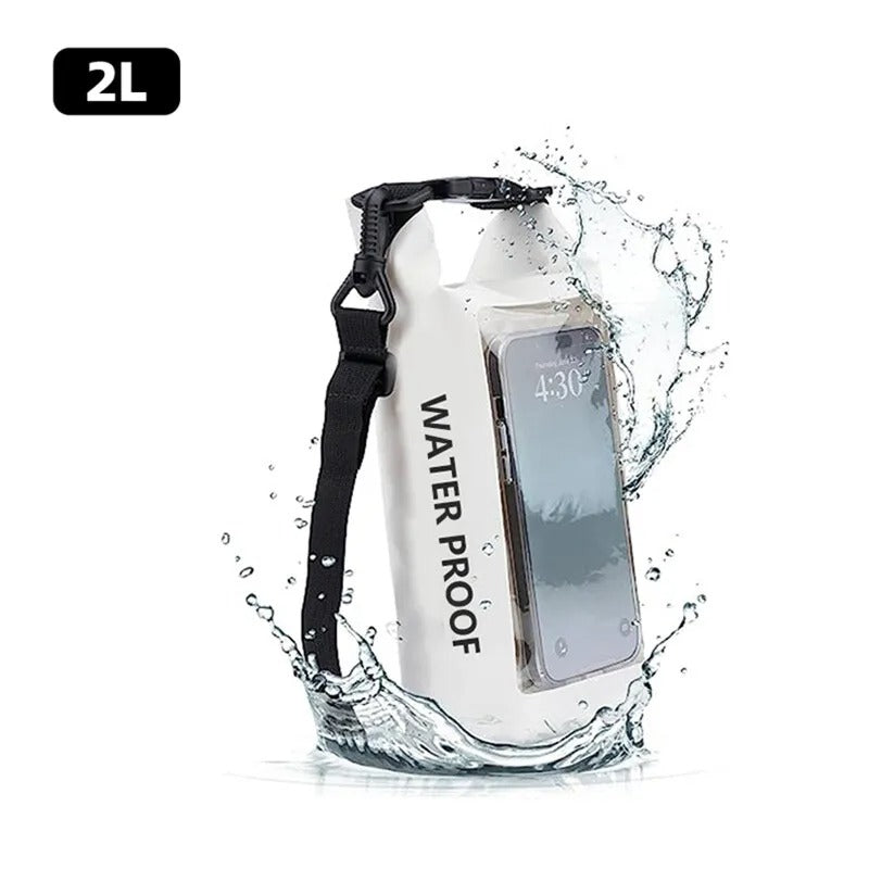 2L Dry Bag Swimming Pack – Waterproof Touch Screen Outdoor Storage Bag