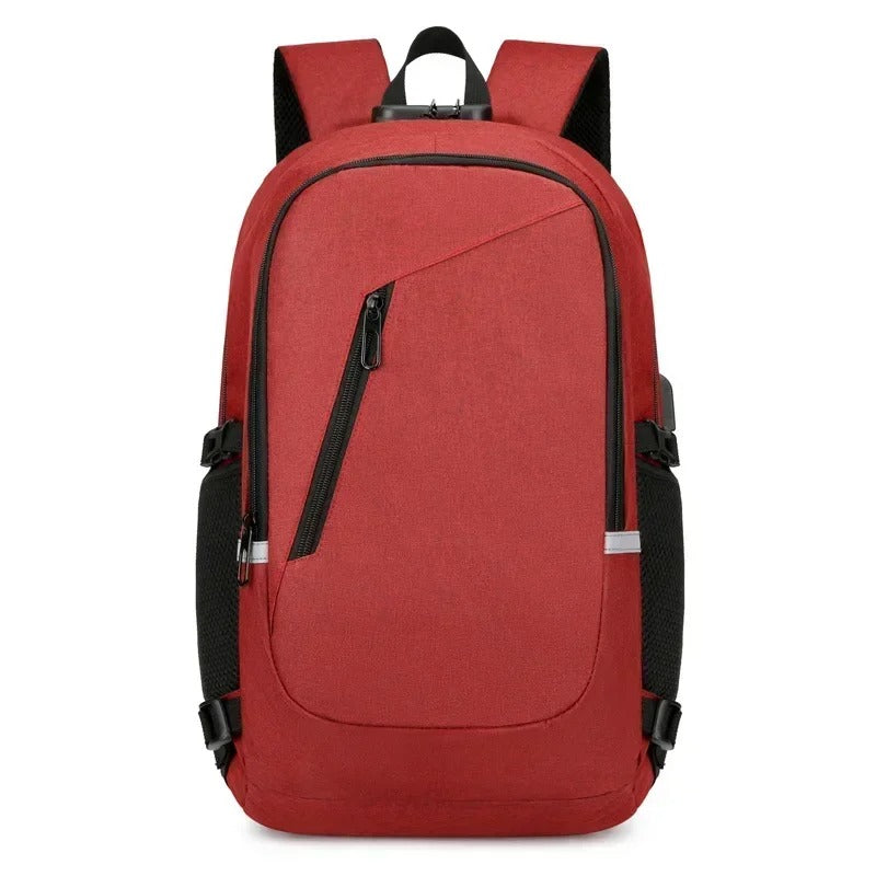 Anti-Theft Laptop Backpack with Password Lock – Waterproof Travel & Work Bag