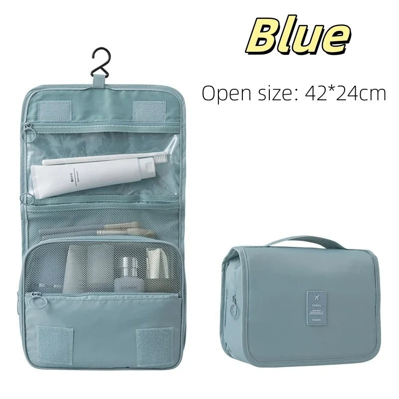 High-Quality Travel Makeup Bag – Waterproof Toiletries Organizer