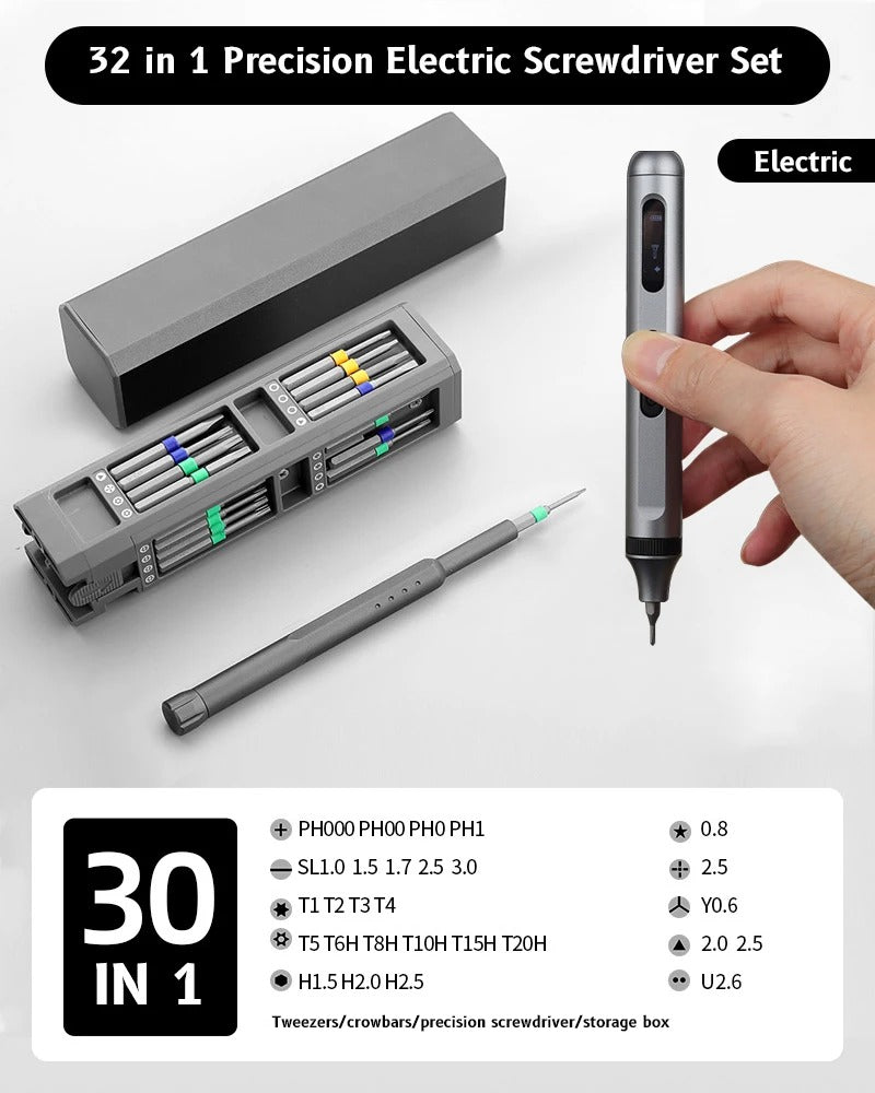 Precision Screwdriver Set – 46-in-1 Magnetic Repair Kit
