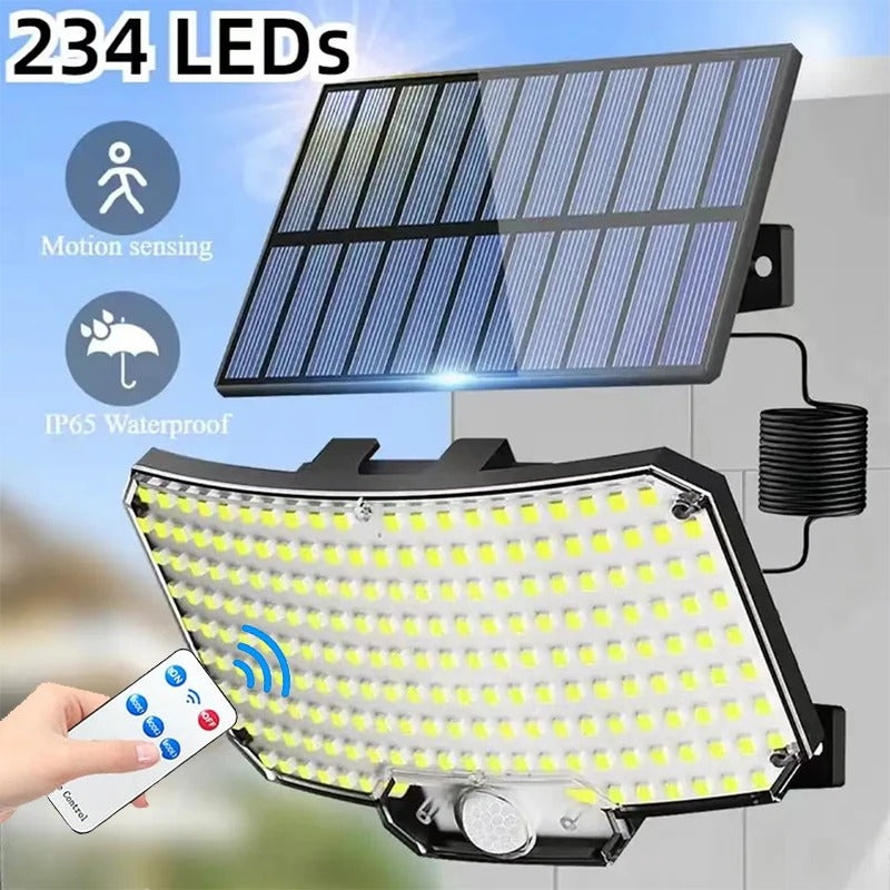 Solar Outdoor LED Motion Sensor Wall Light Waterproof