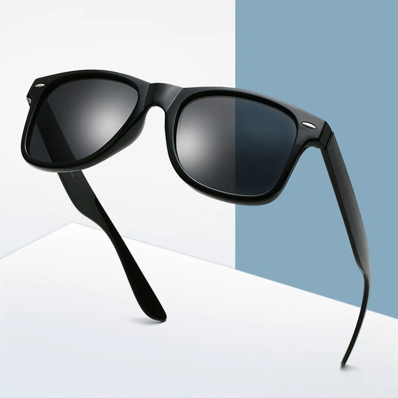 Classic Polarized Square Sunglasses UV400 for Men Women