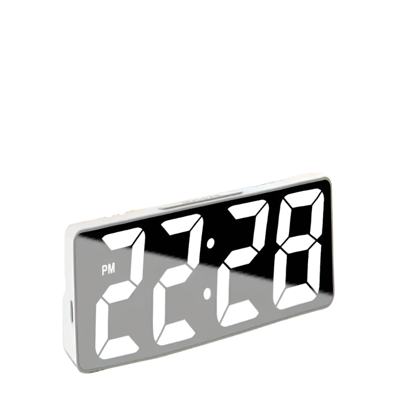Digital Led Alarm Clock with Temperature Display