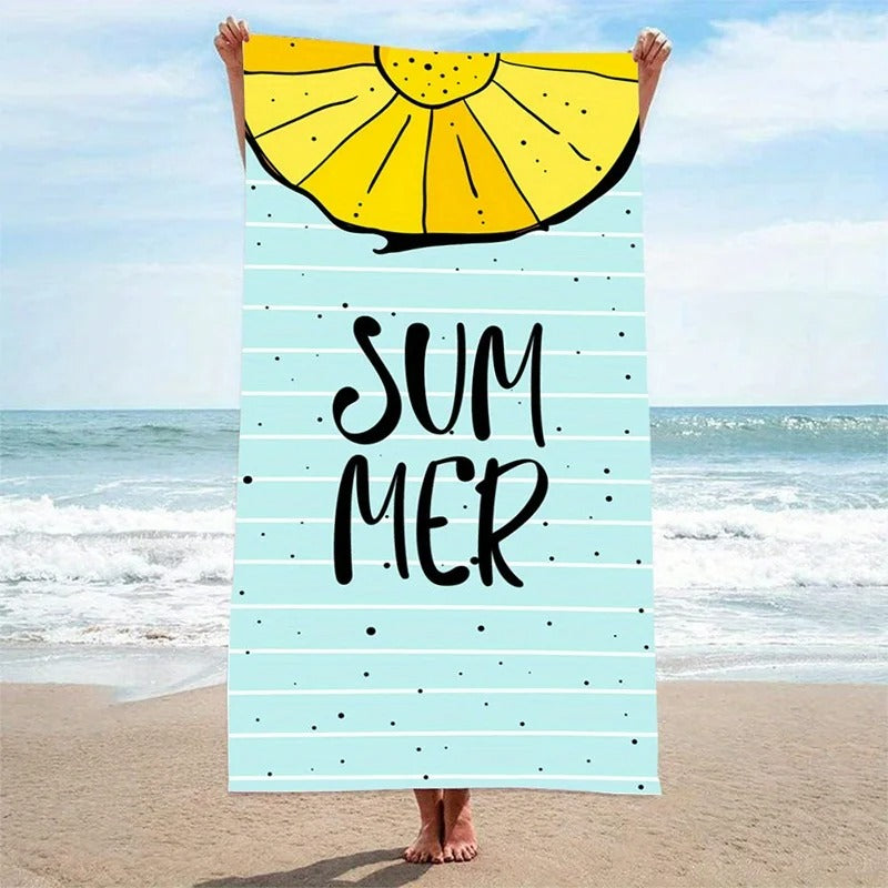 SummerShield Beach Towel