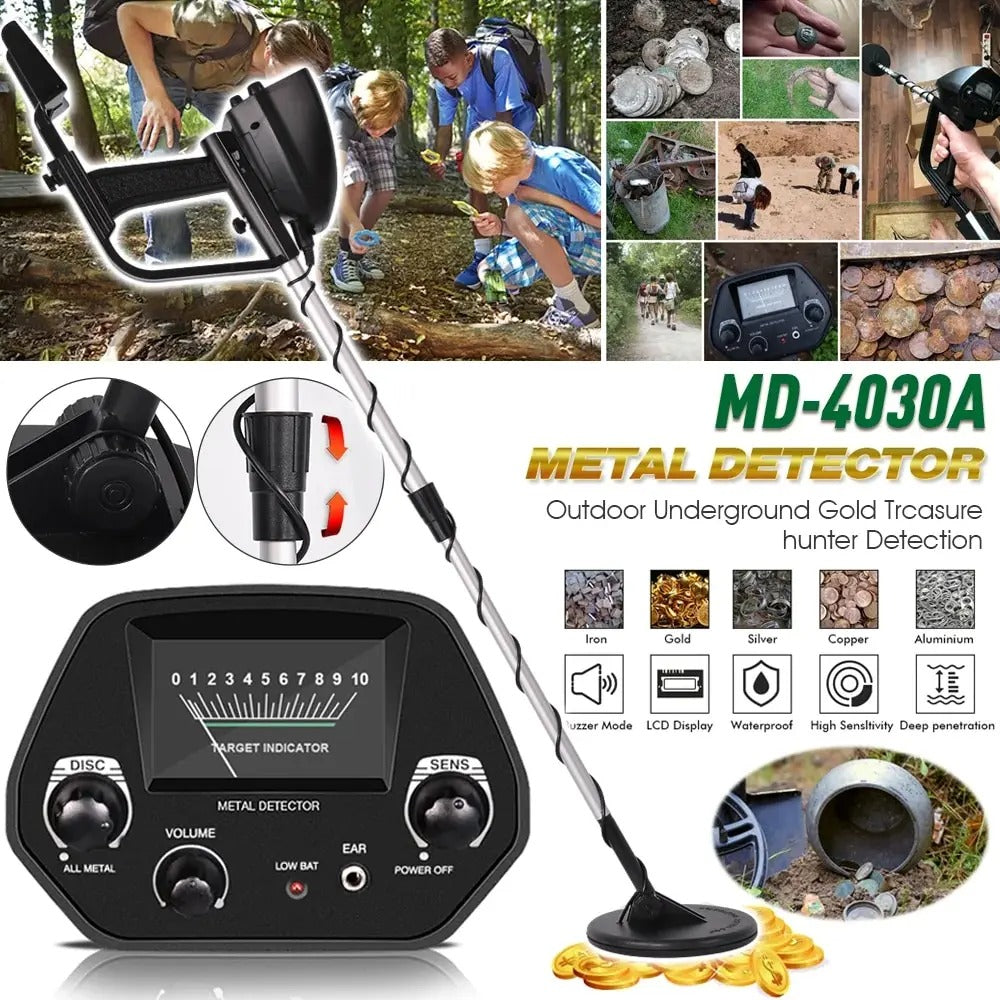 Underground Metal Detector – Adjustable Gold Treasure Finder
