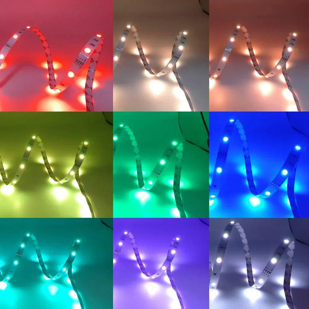 5V USB RGB LED Strip Lights