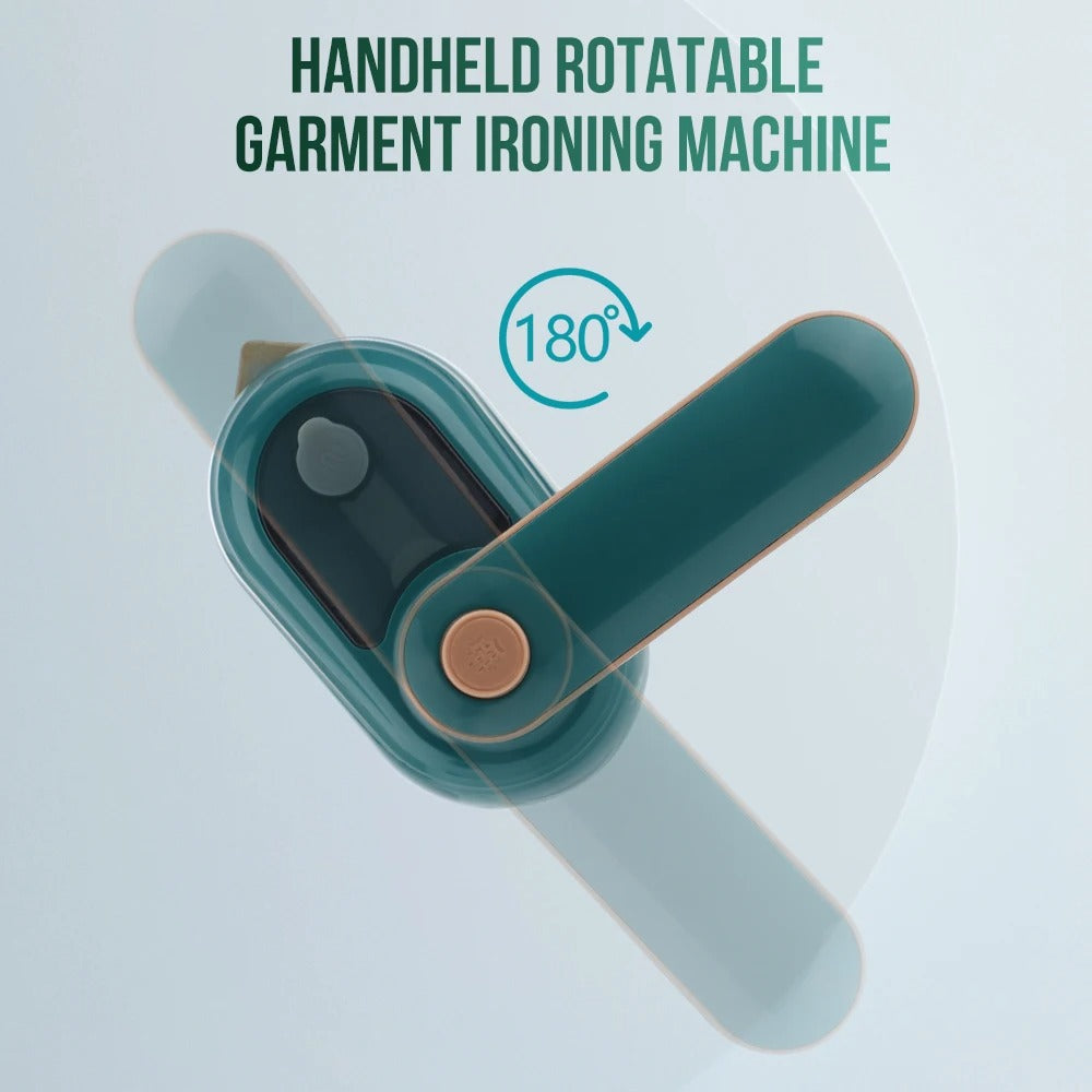 Mini Portable Rotating Steam Iron for Wet & Dry