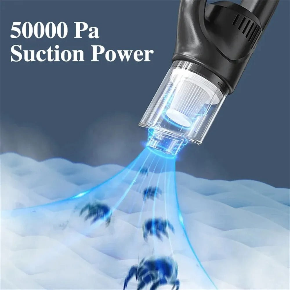 Cordless Rechargeable Handheld Vacuum Cleaner for Home and Car