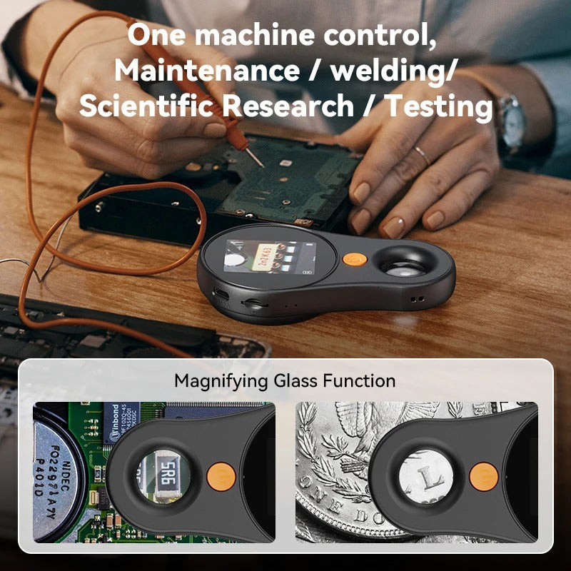 2.0-Inch Digital Microscope – 500X 1080P Magnifier
